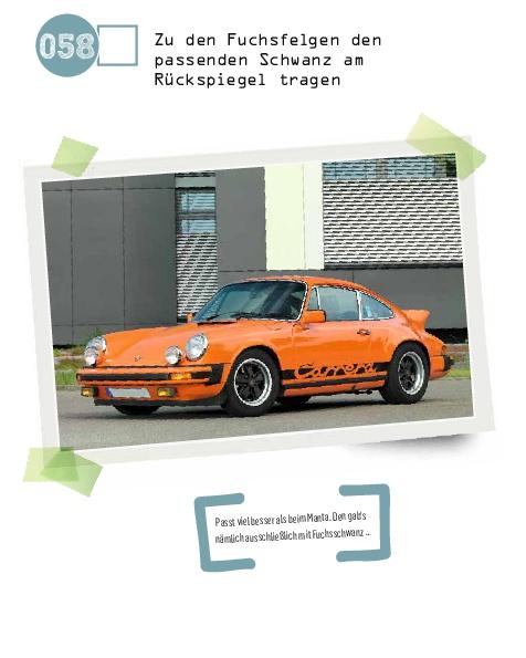 Die Bucket List für Porsche-Fahrer