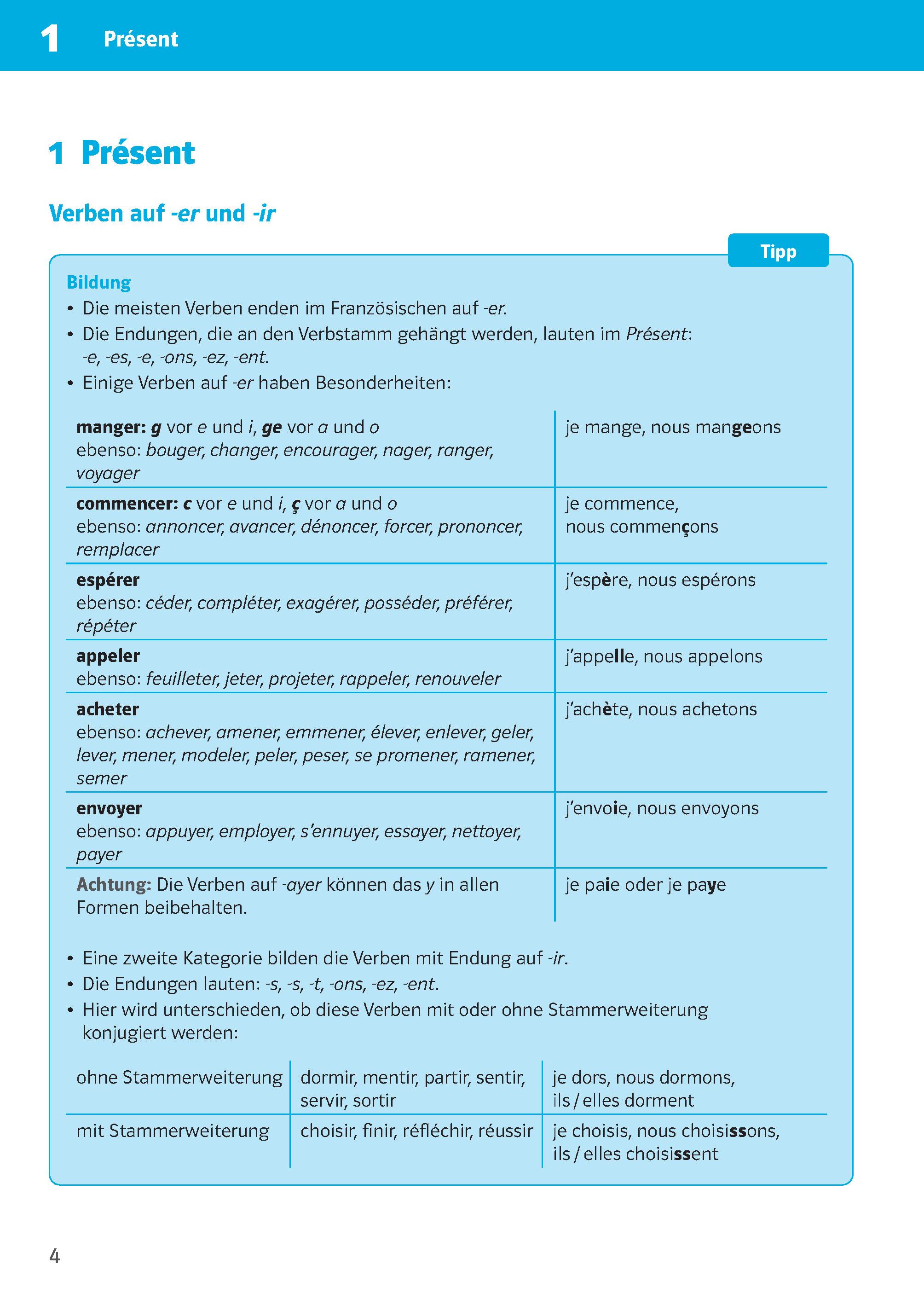 Sicher im Abi 10-Minuten-Training Oberstufe Französisch Zeiten