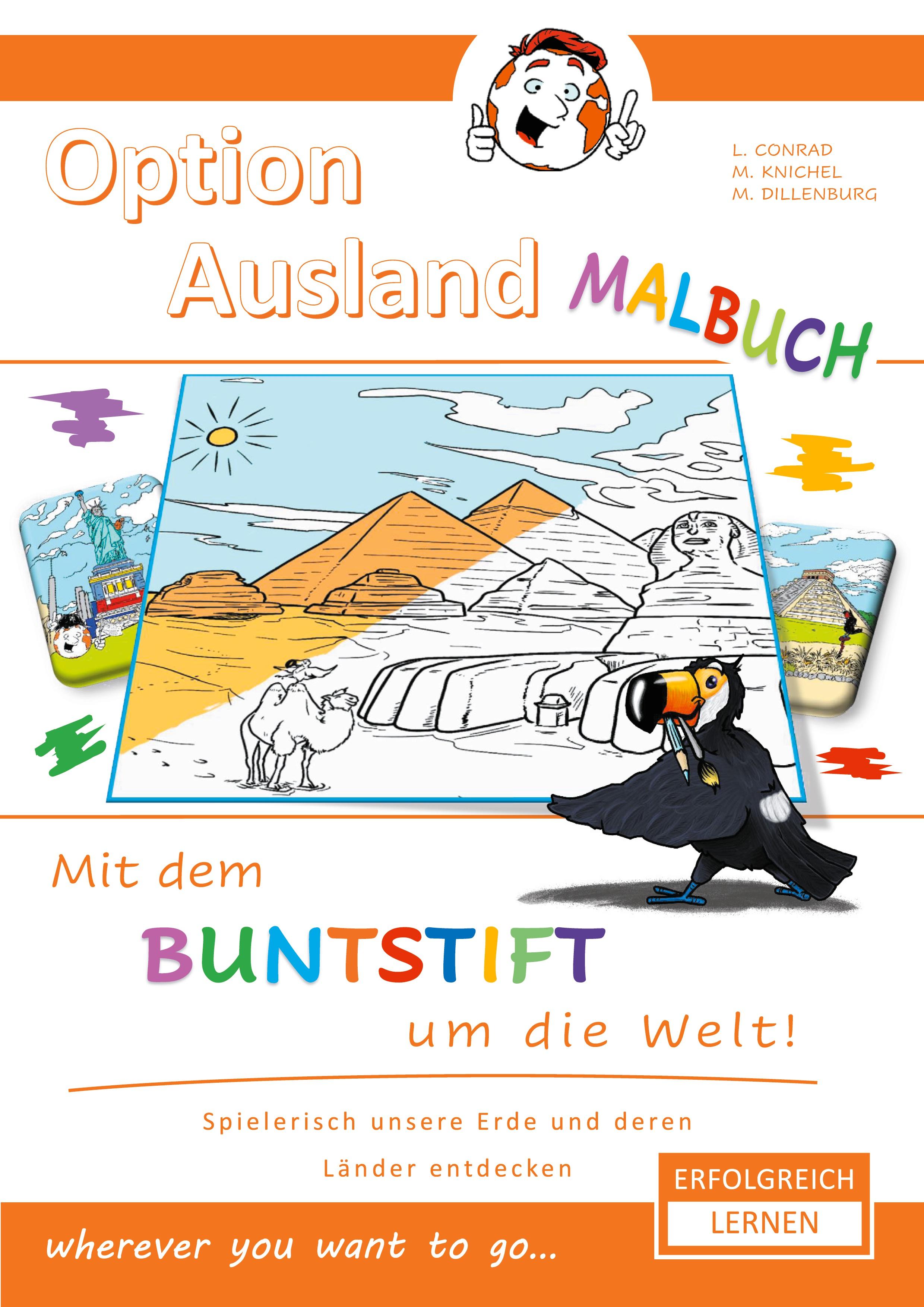 Option Ausland Malbuch