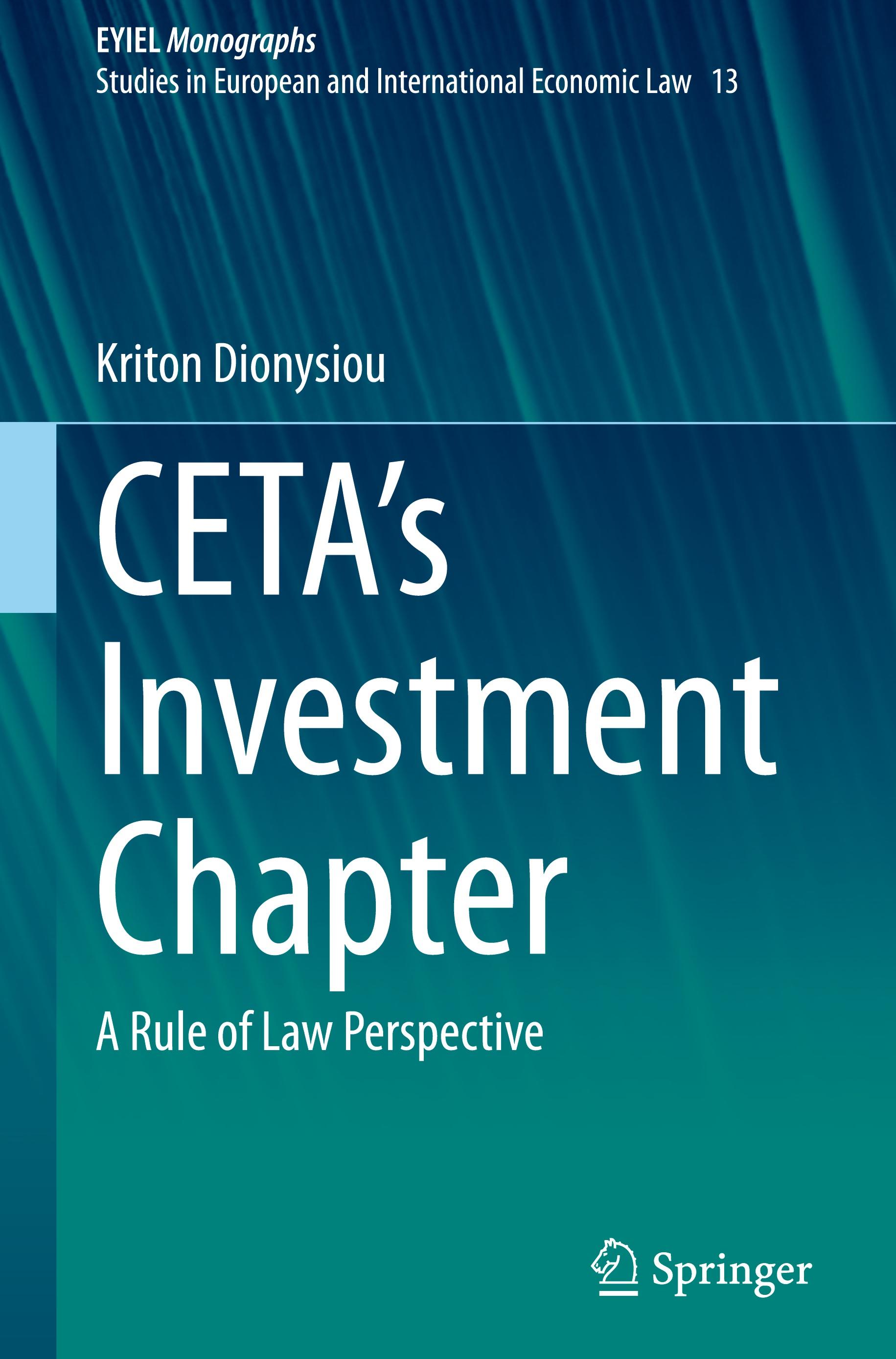 CETA's Investment Chapter