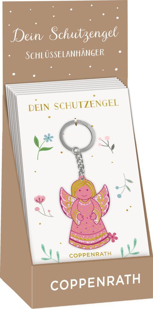 Schlüsselanhänger - Dein Schutzengel (pink)