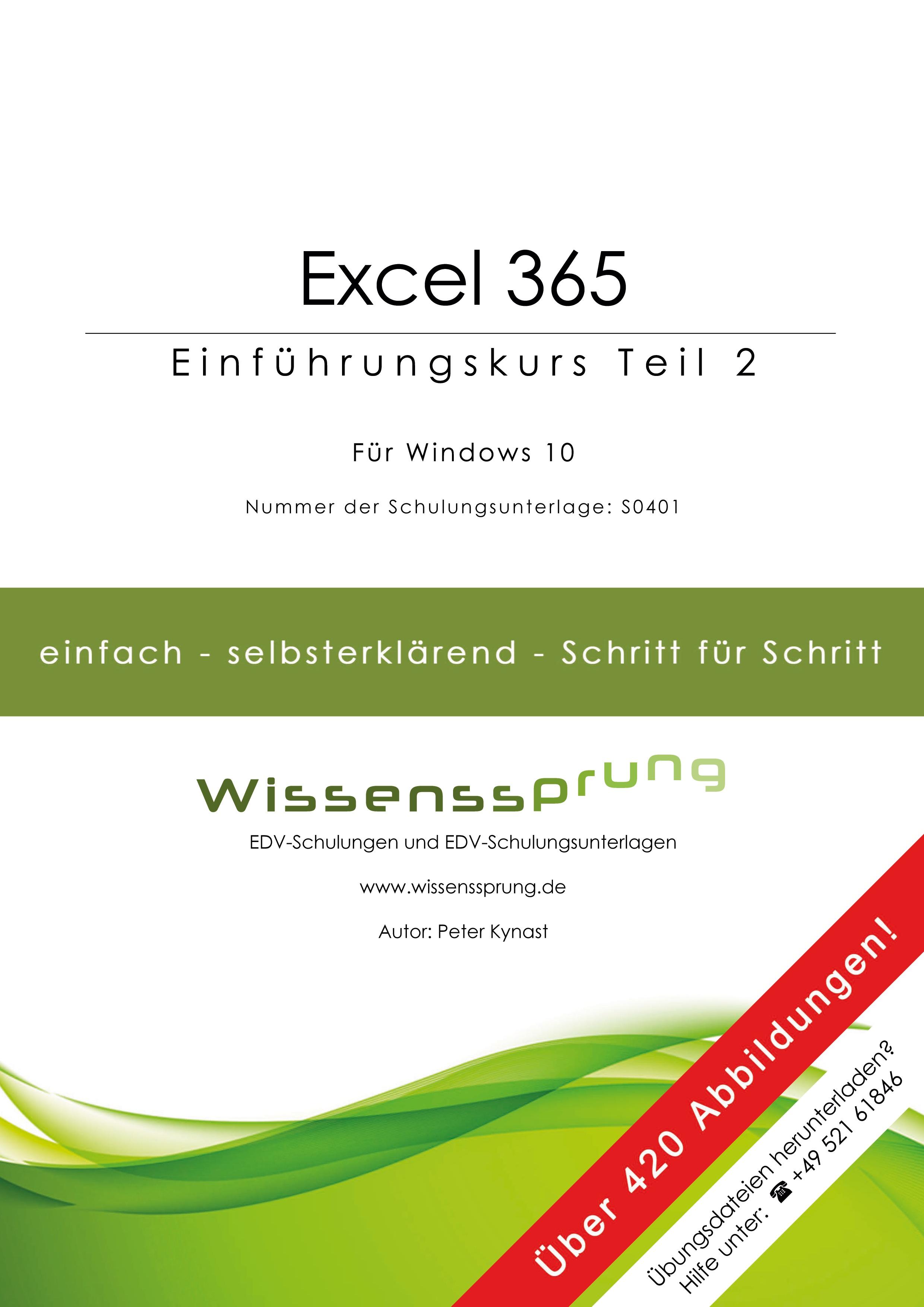 Excel 365 - Einführungskurs Teil 2