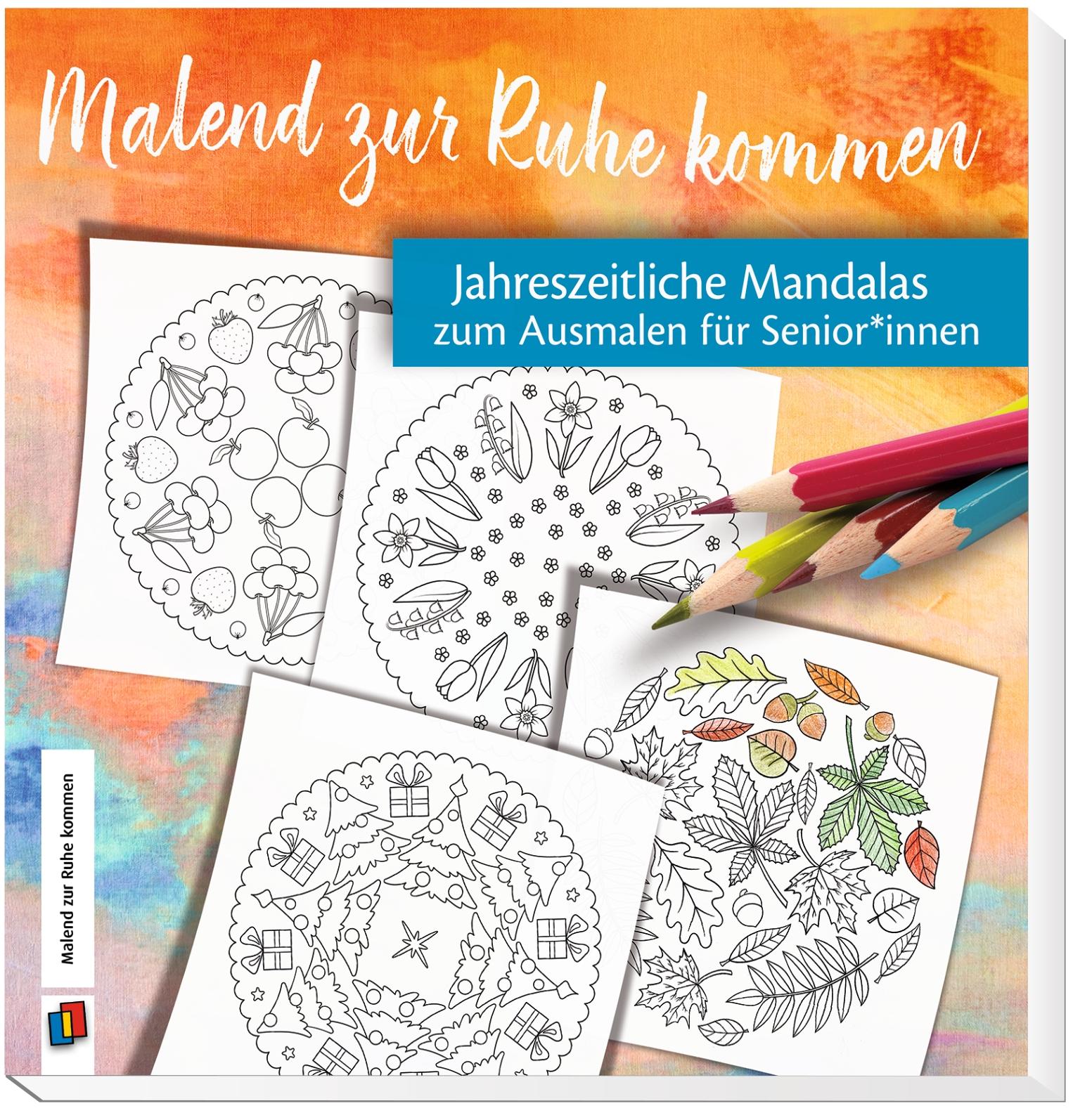 Jahreszeitliche Mandalas zum Ausmalen für Senioren und Seniorinnen