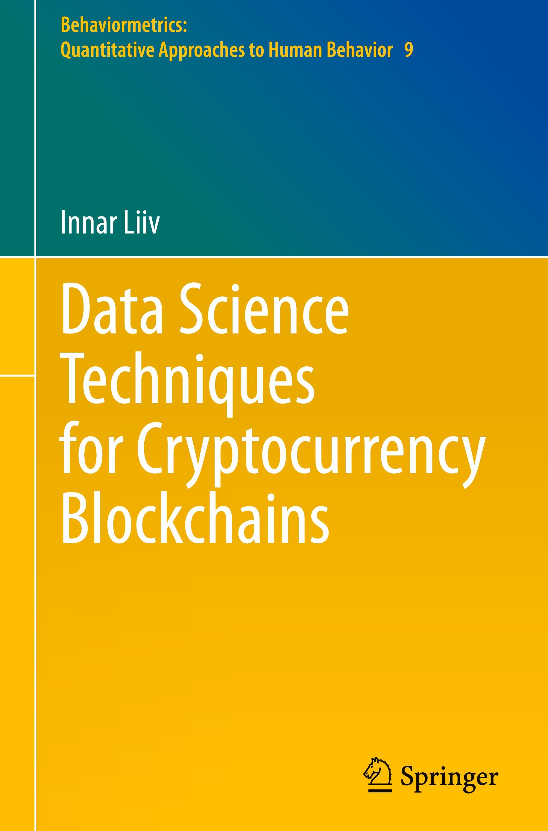 Data Science Techniques for Cryptocurrency Blockchains