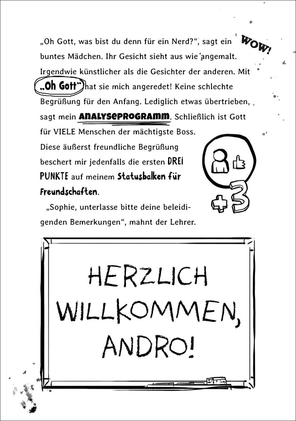 Andro, streng geheim! (Band 1) - Fehlermeldung: Schule