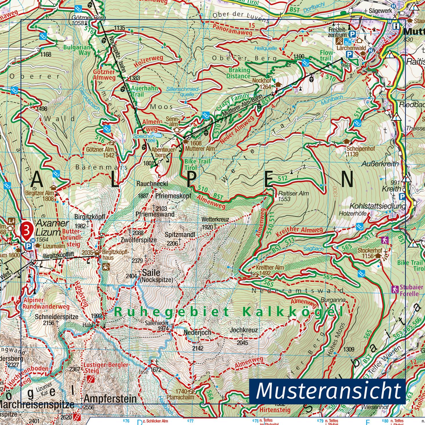 KOMPASS Wanderkarten-Set 410 Ostfriesland, Oldenburg (3 Karten) 1:50.000