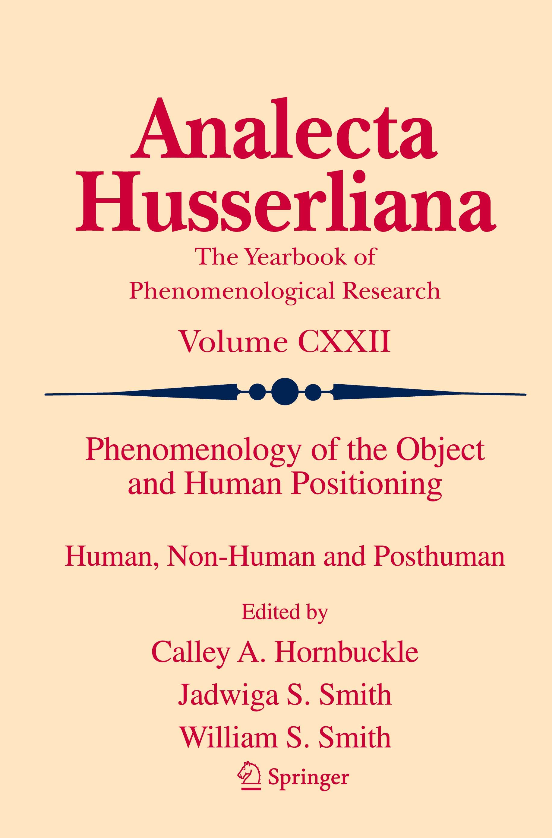 Phenomenology of the Object and Human Positioning