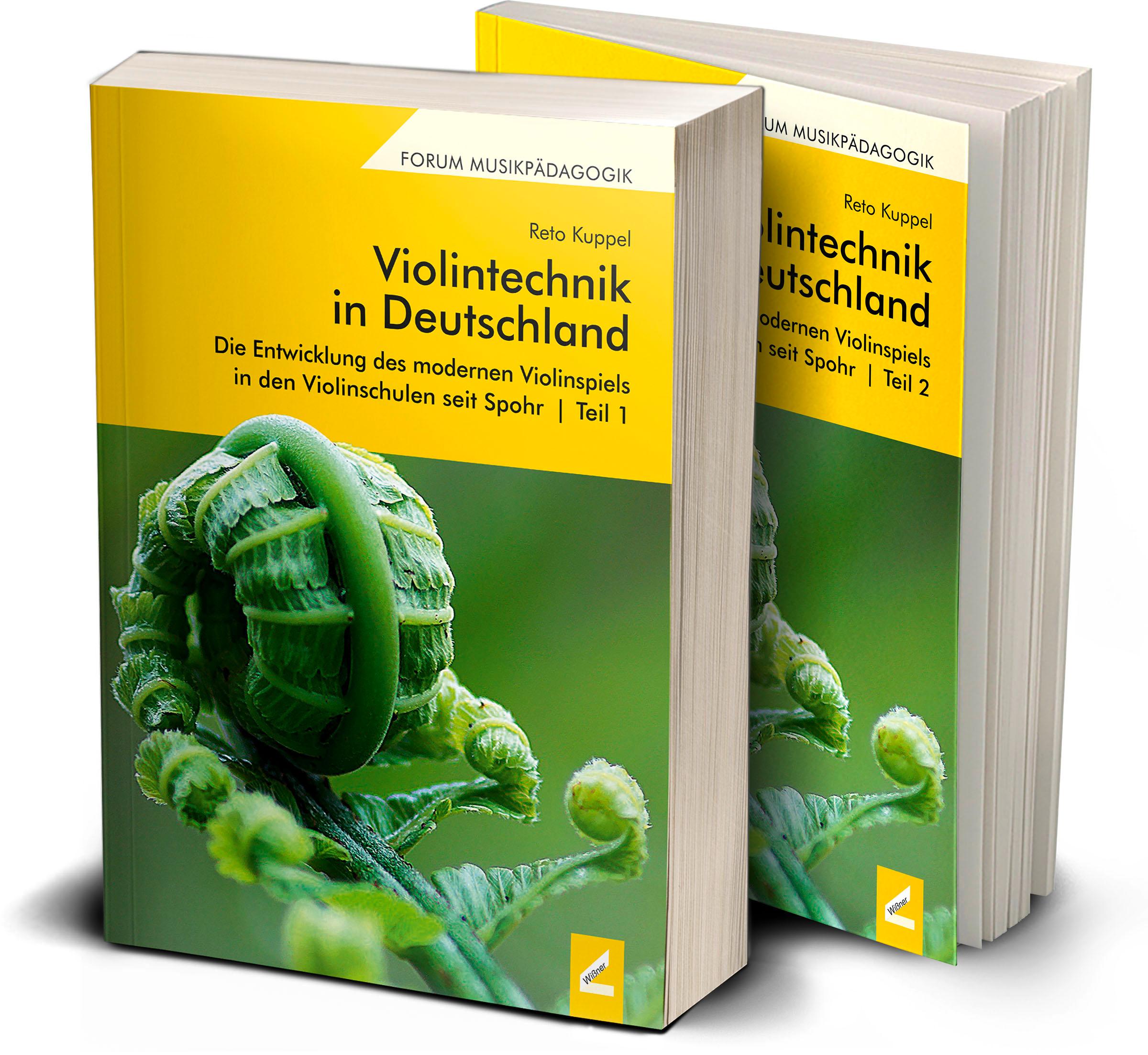 Violintechnik in Deutschland. 2 Bände