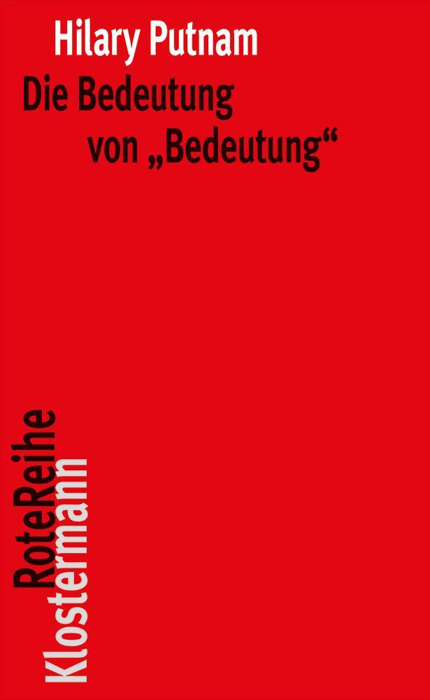 Die Bedeutung von "Bedeutung"