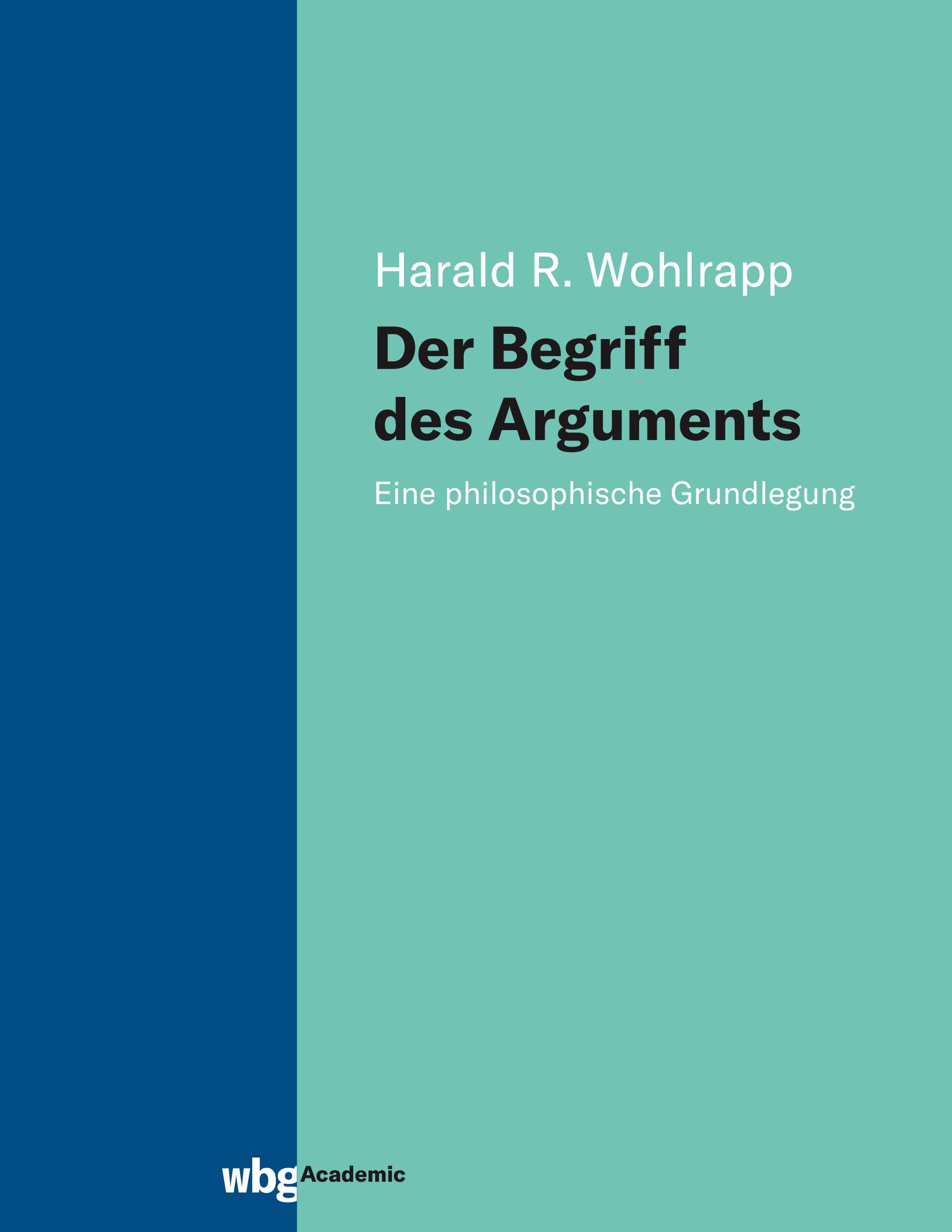 Der Begriff des Arguments