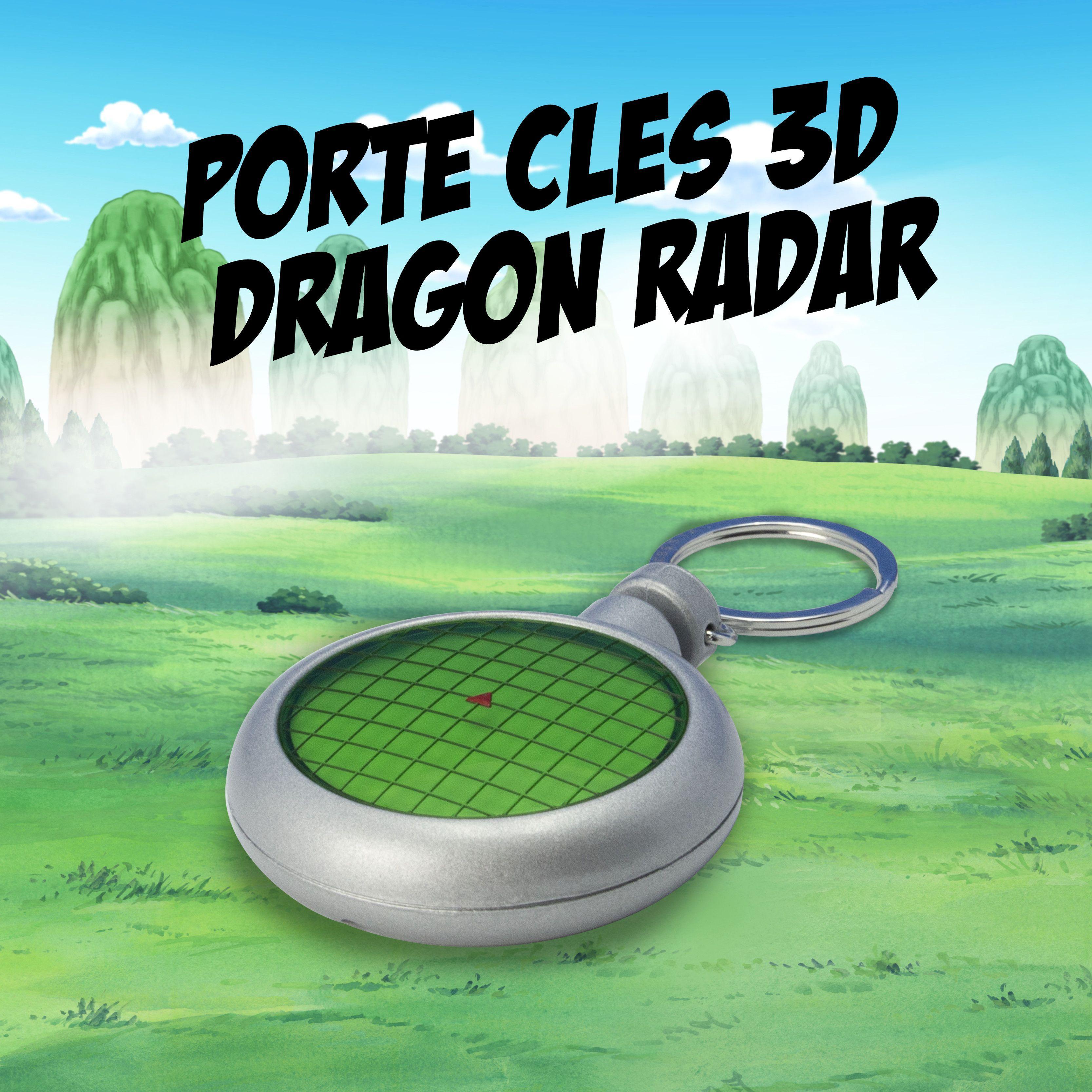 Dragon Ball Dragon Radar 3D Schlüsselanhänger