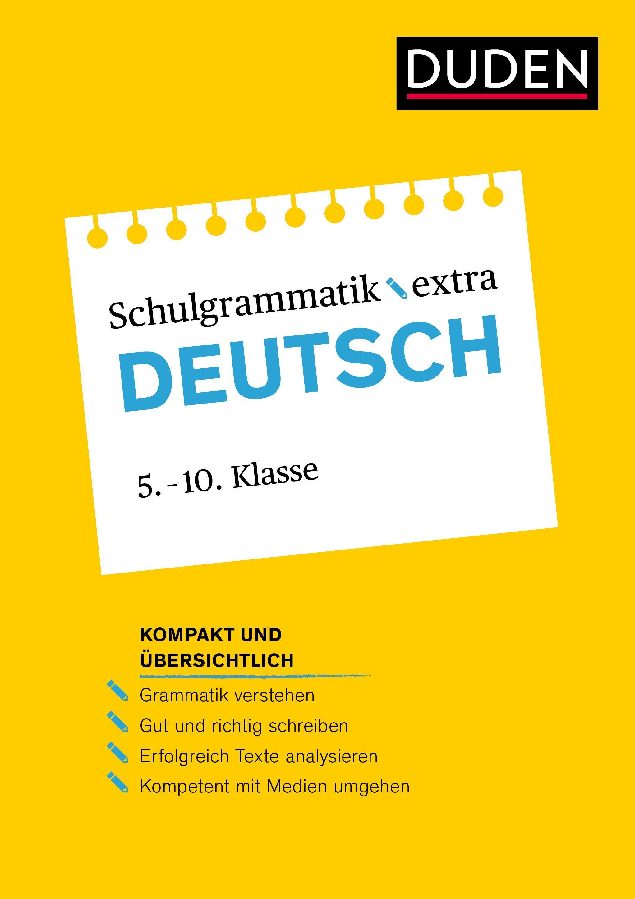 Duden Schulgrammatik extra ? Deutsch