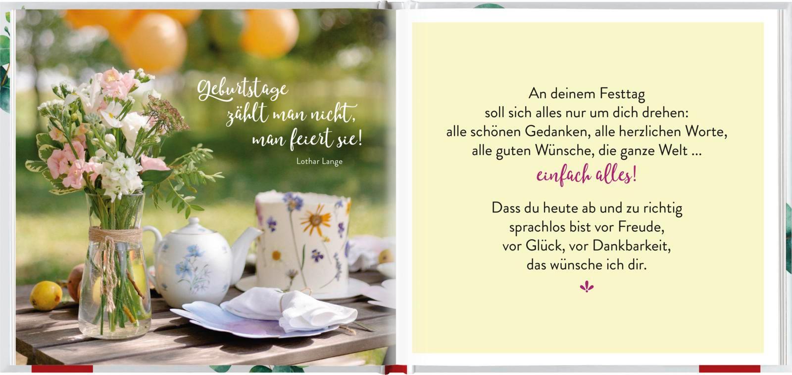 Zum Geburtstag viele gute Wünsche