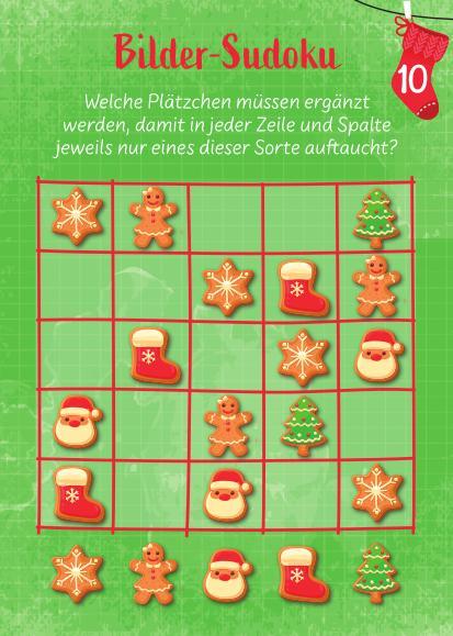 Rätseladventskalender for Kids