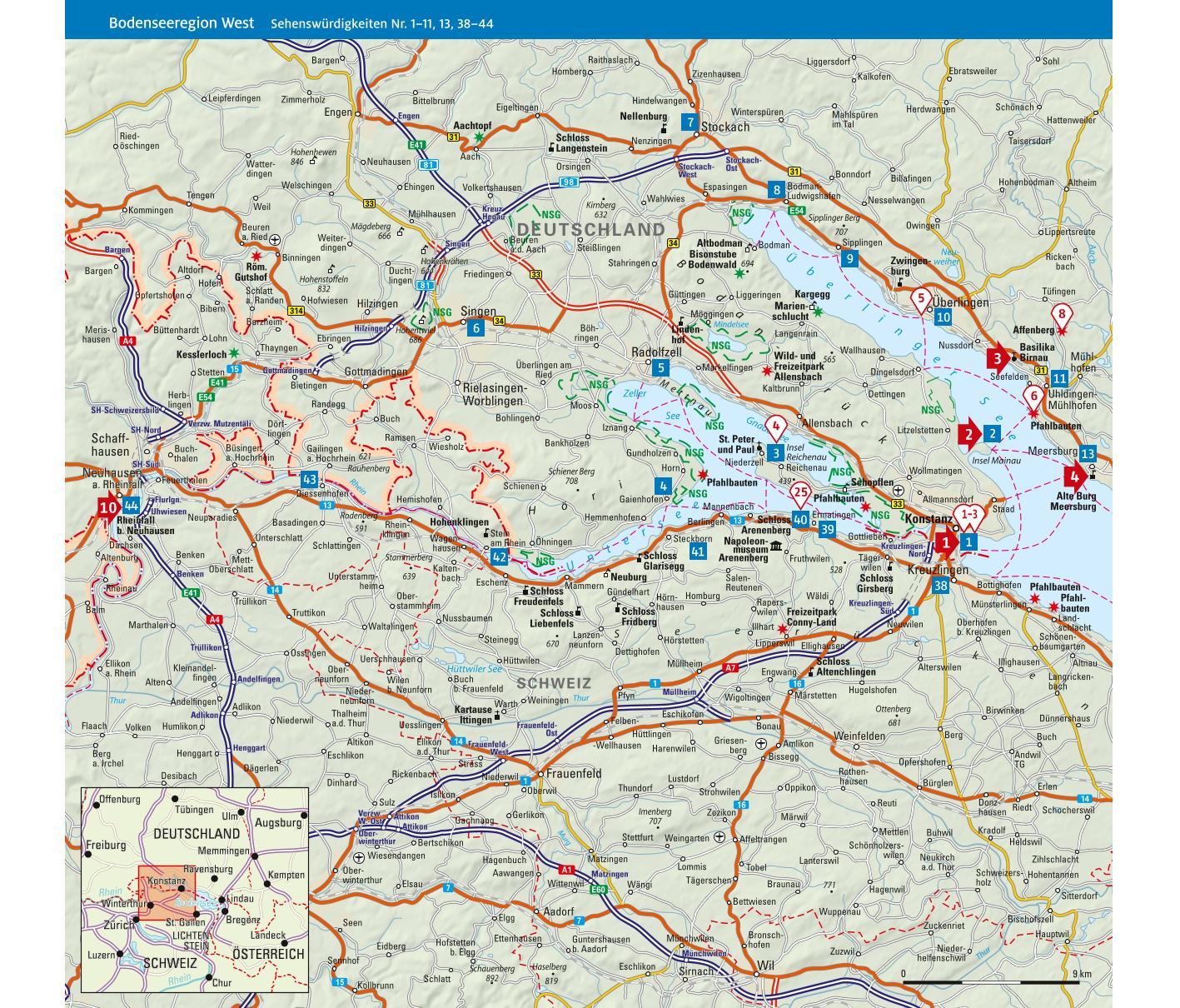 ADAC Reiseführer Bodensee