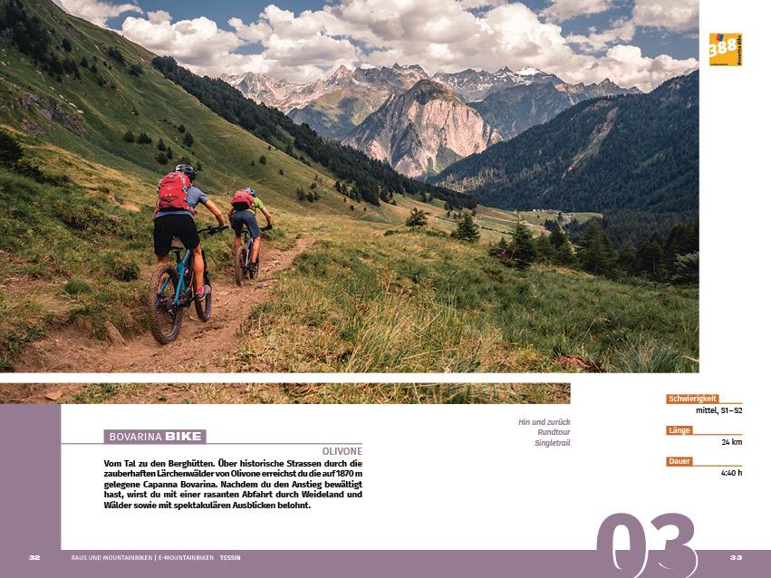 Tessin Raus und Mountainbiken | E-Mountainbiken