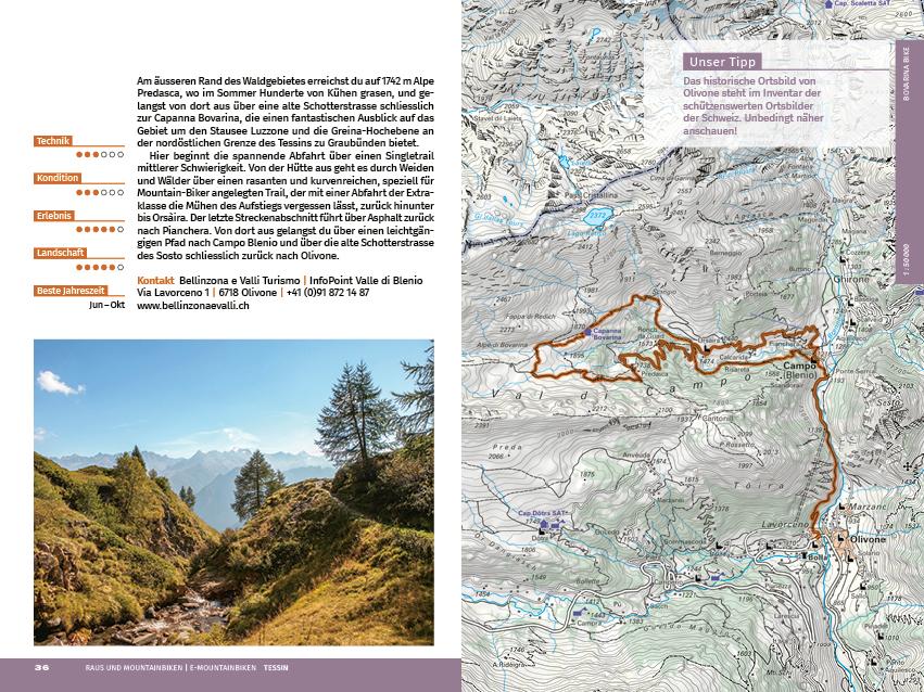 Tessin Raus und Mountainbiken | E-Mountainbiken