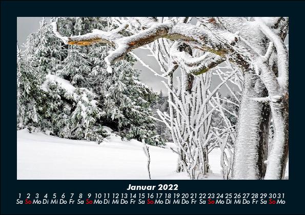 Natur-Bilder 2022 Fotokalender DIN A5