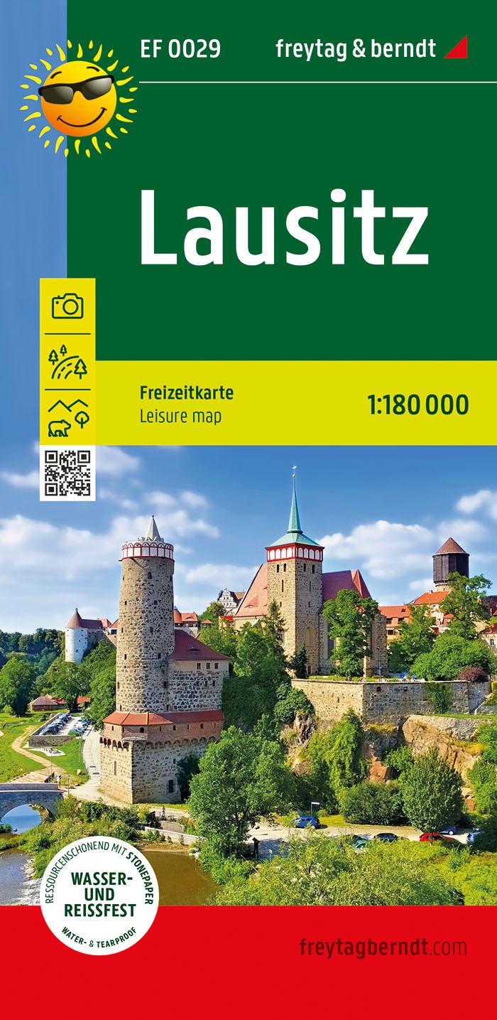 Lausitz, Erlebnisführer 1:180.000, freytag & berndt, EF 0029