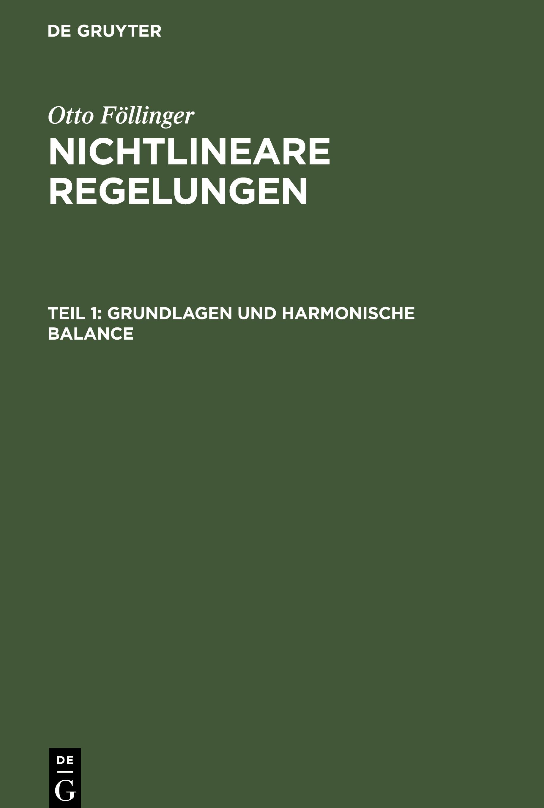 Grundlagen und harmonische Balance