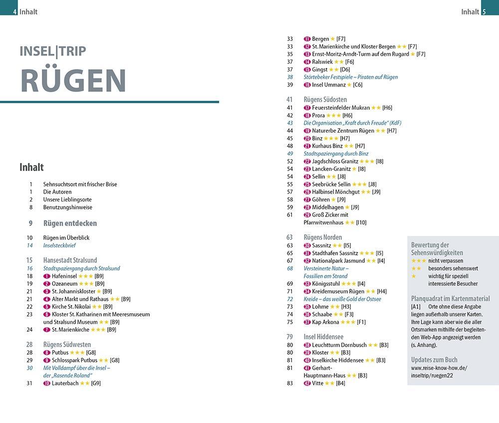 Reise Know-How InselTrip Rügen mit Hiddensee und Stralsund