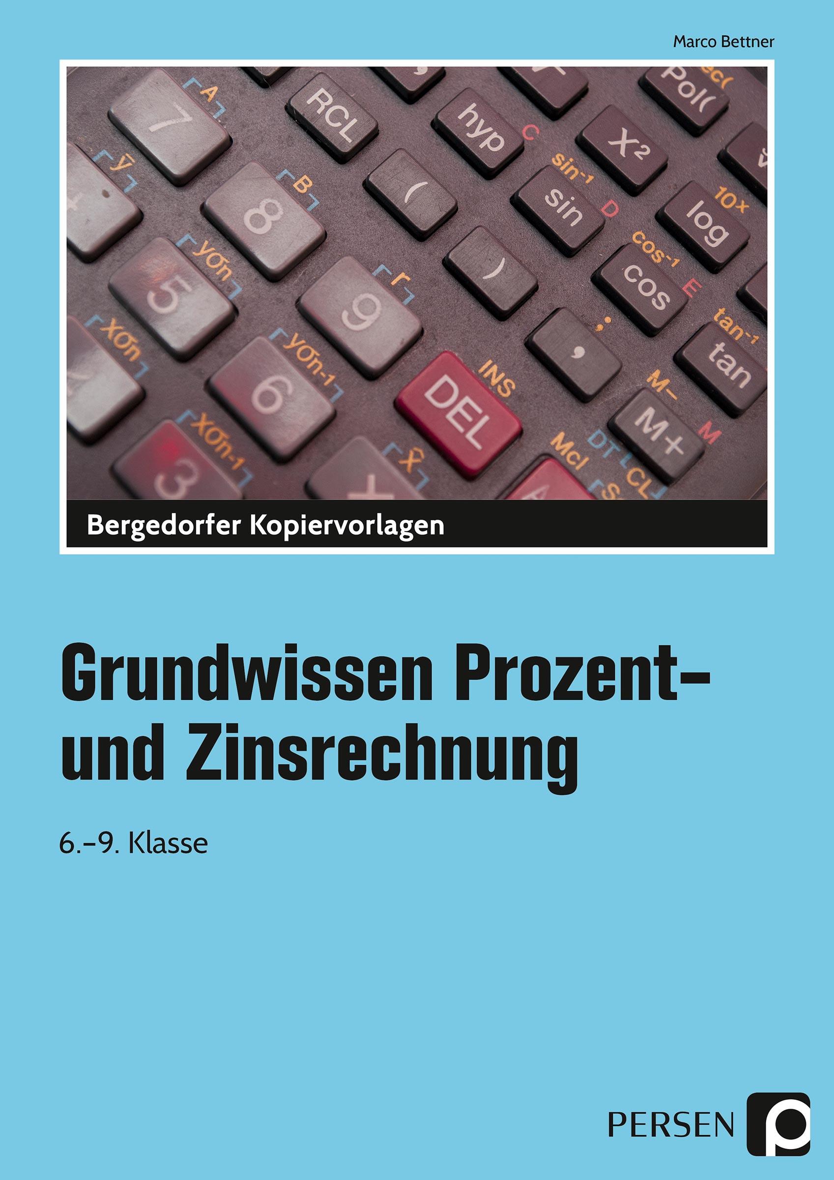 Grundwissen Prozent- und Zinsrechnung