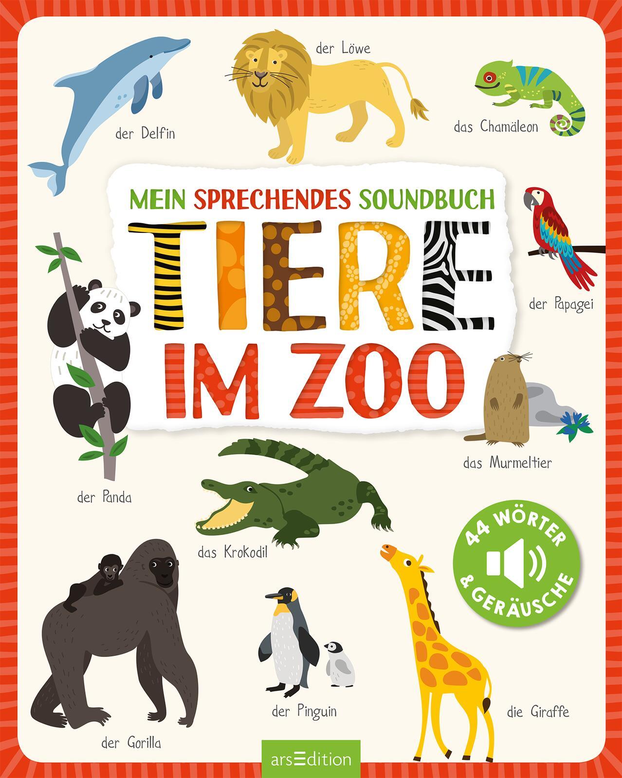 Mein sprechendes Soundbuch - Tiere im Zoo