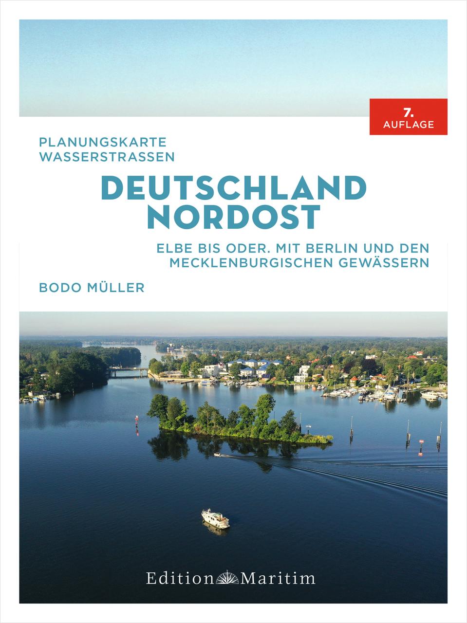 Planungskarte Wasserstraßen Deutschland Nordost