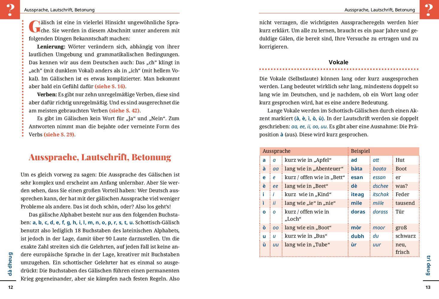 Schottisch-Gälisch - Wort für Wort