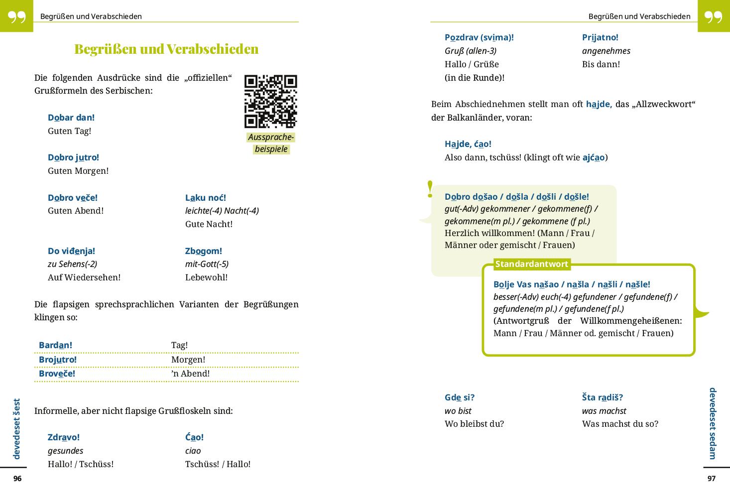 Reise Know-How Sprachführer  Serbisch - Wort für Wort