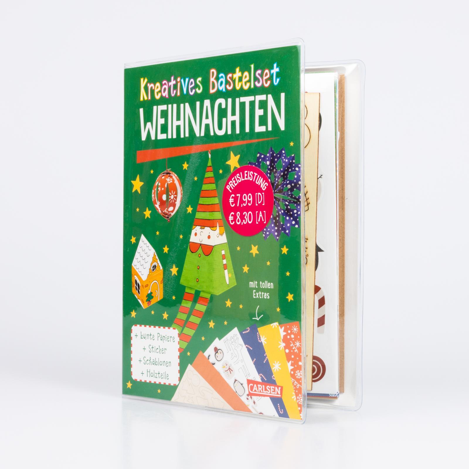 Bastelset für Kinder: Kreatives Bastelset: Weihnachten