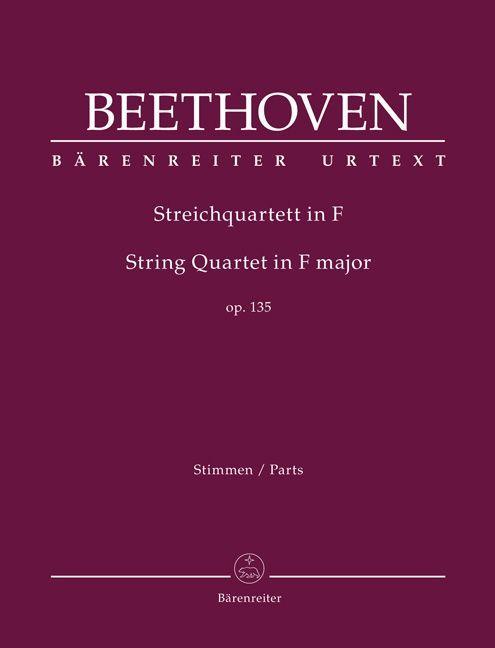 Streichquartett F-Dur op. 135