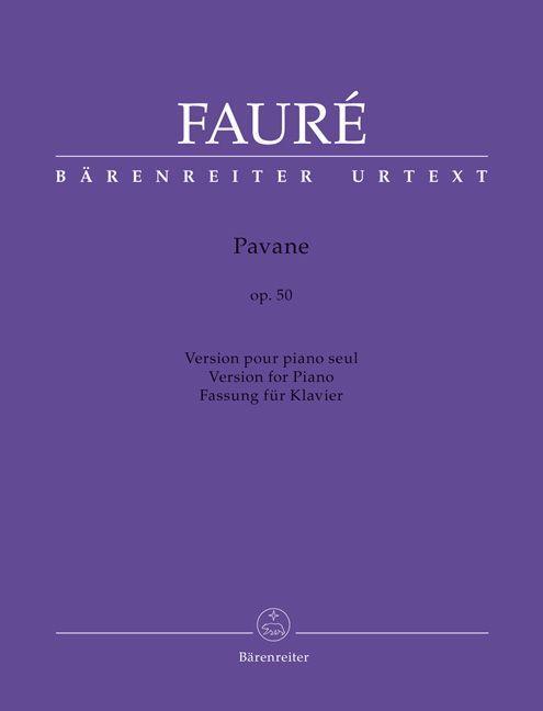 Pavane für Klavier op. 50