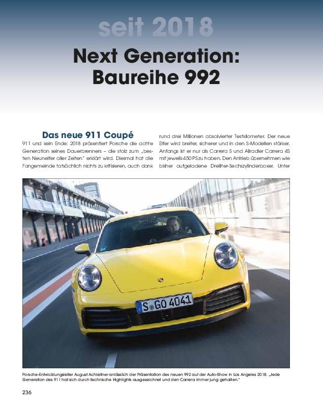 Porsche 911 - 60 Jahre Sportwagenkultur! Alle Modell-Generationen