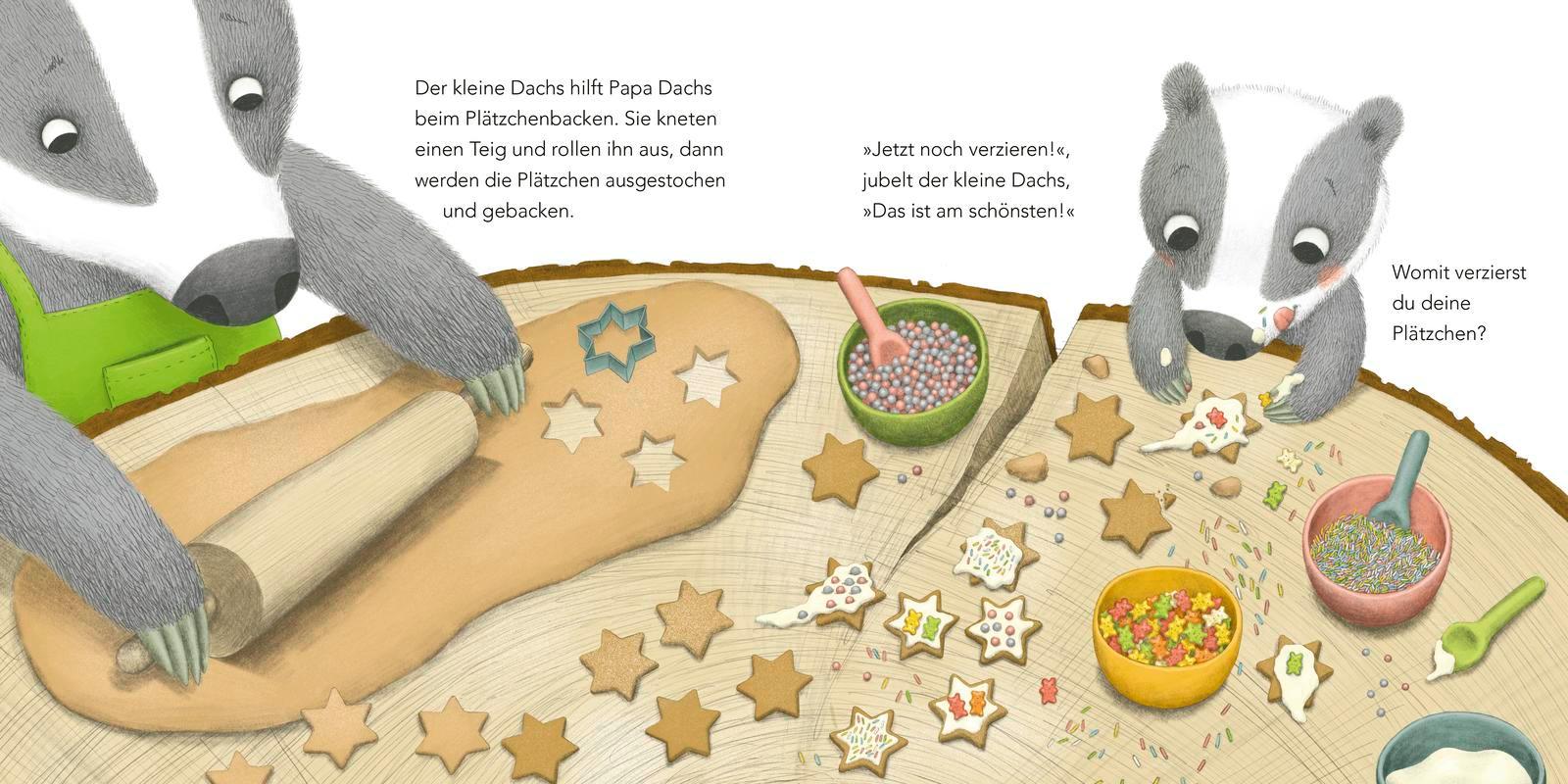 "Wann ist endlich Weihnachten?", fragt der kleine Dachs (Weihnachtsbuch)