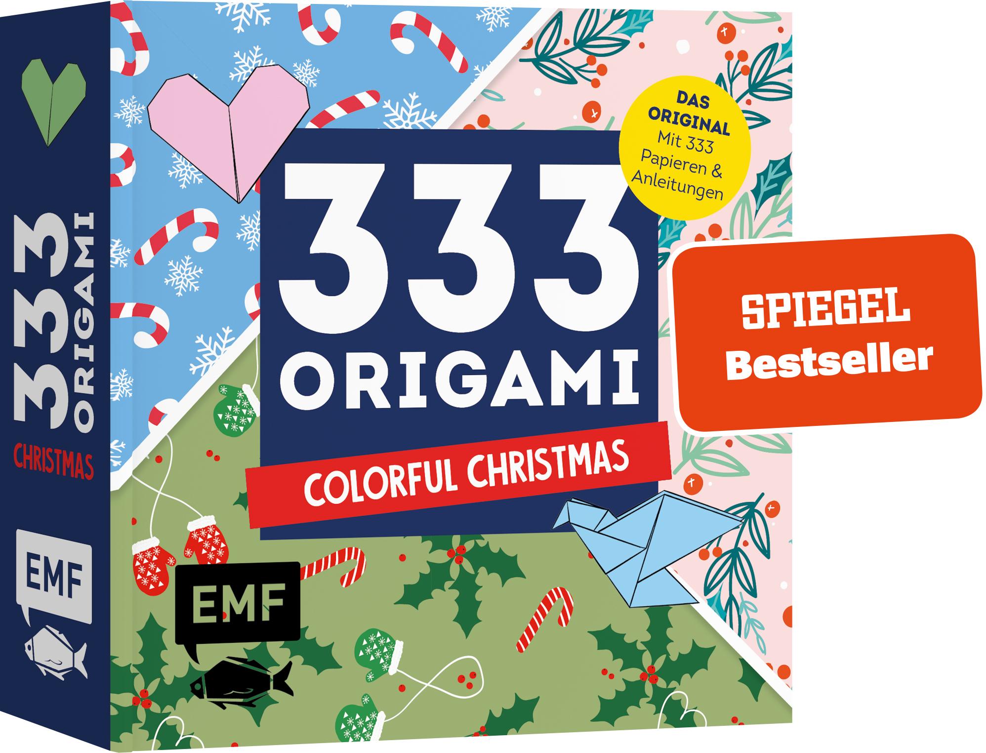 333 Origami - Colorful Christmas