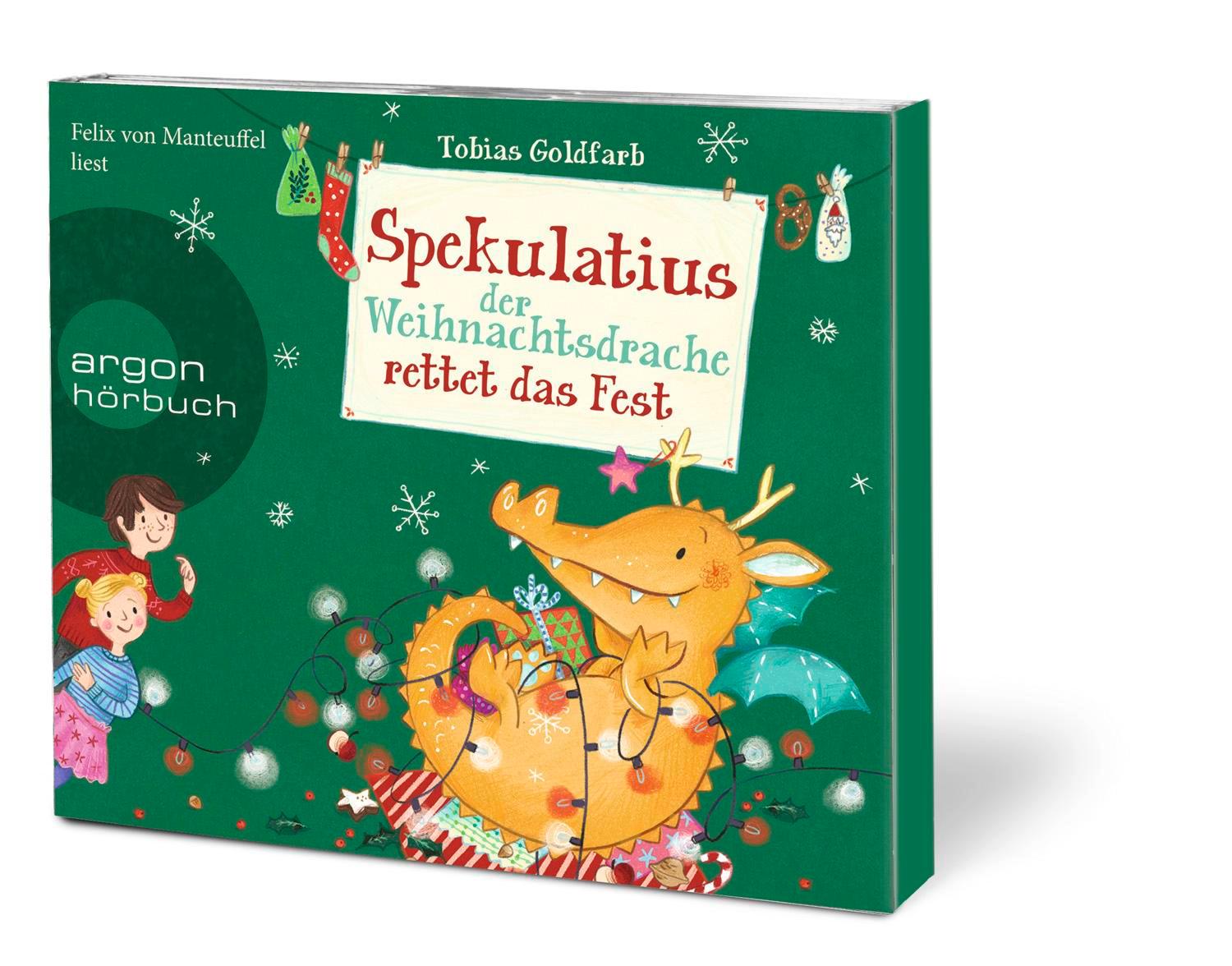 Spekulatius, der Weihnachtsdrache rettet das Fest