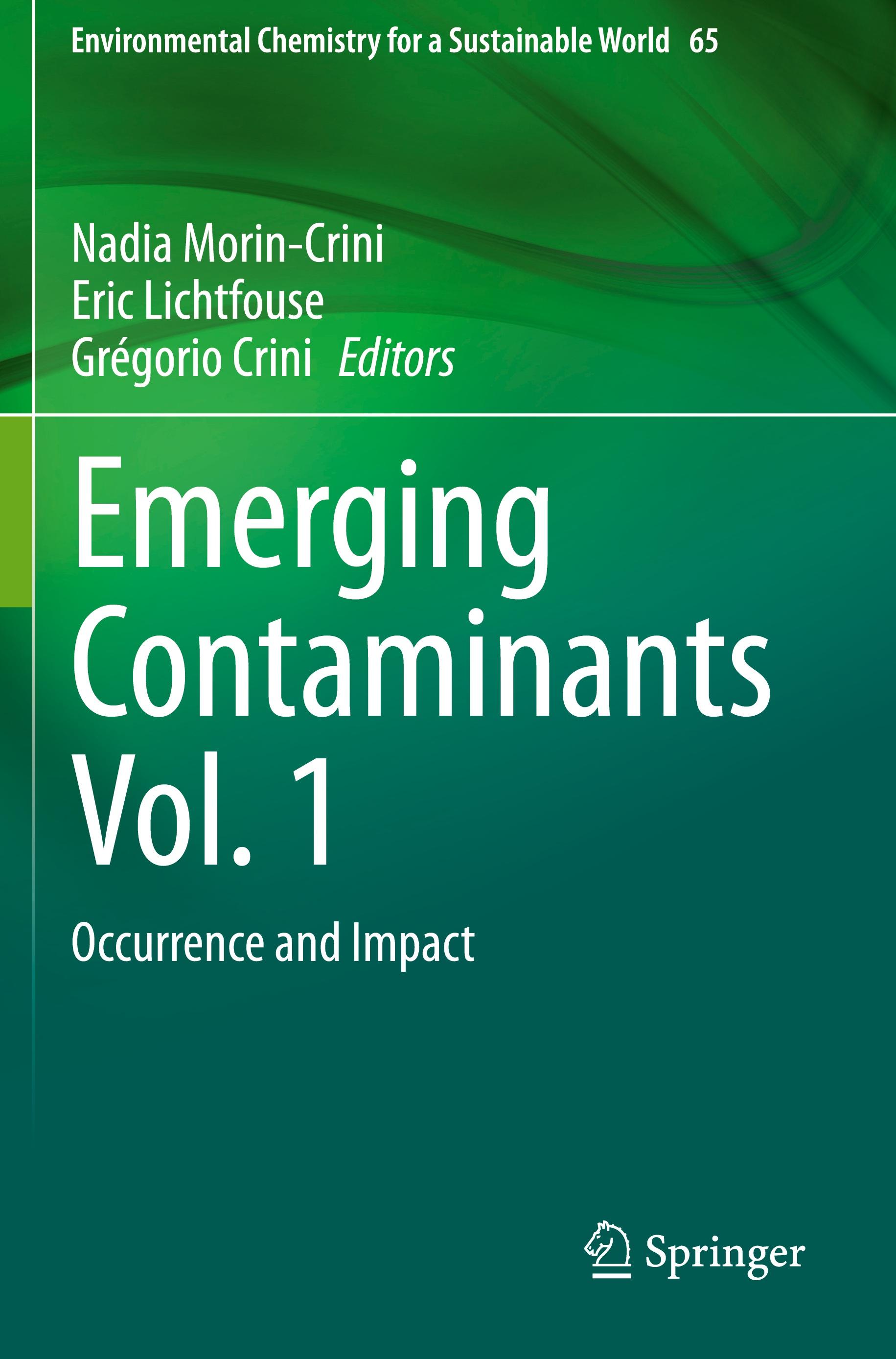 Emerging Contaminants Vol. 1