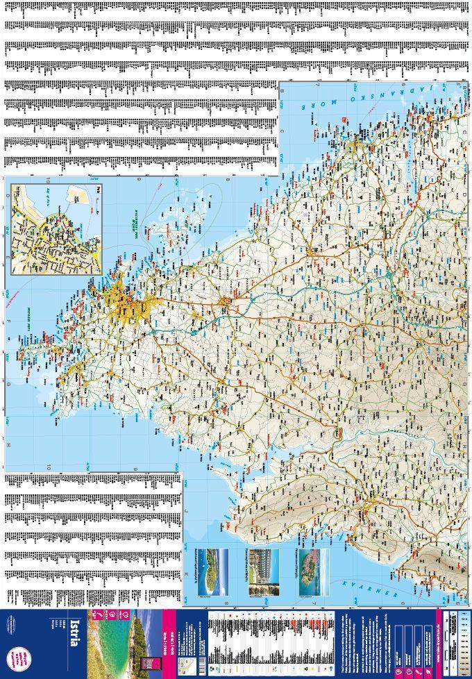 Reise Know-How Landkarte Istrien / Istria (1:70.000)