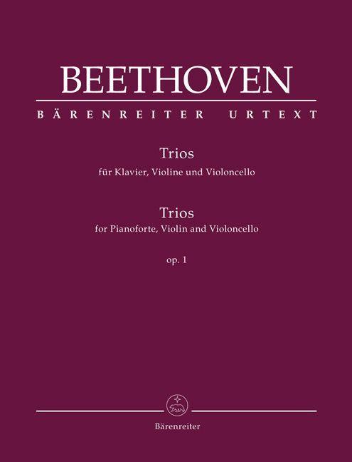 Trios für Klavier, Violine und Violoncello op. 1