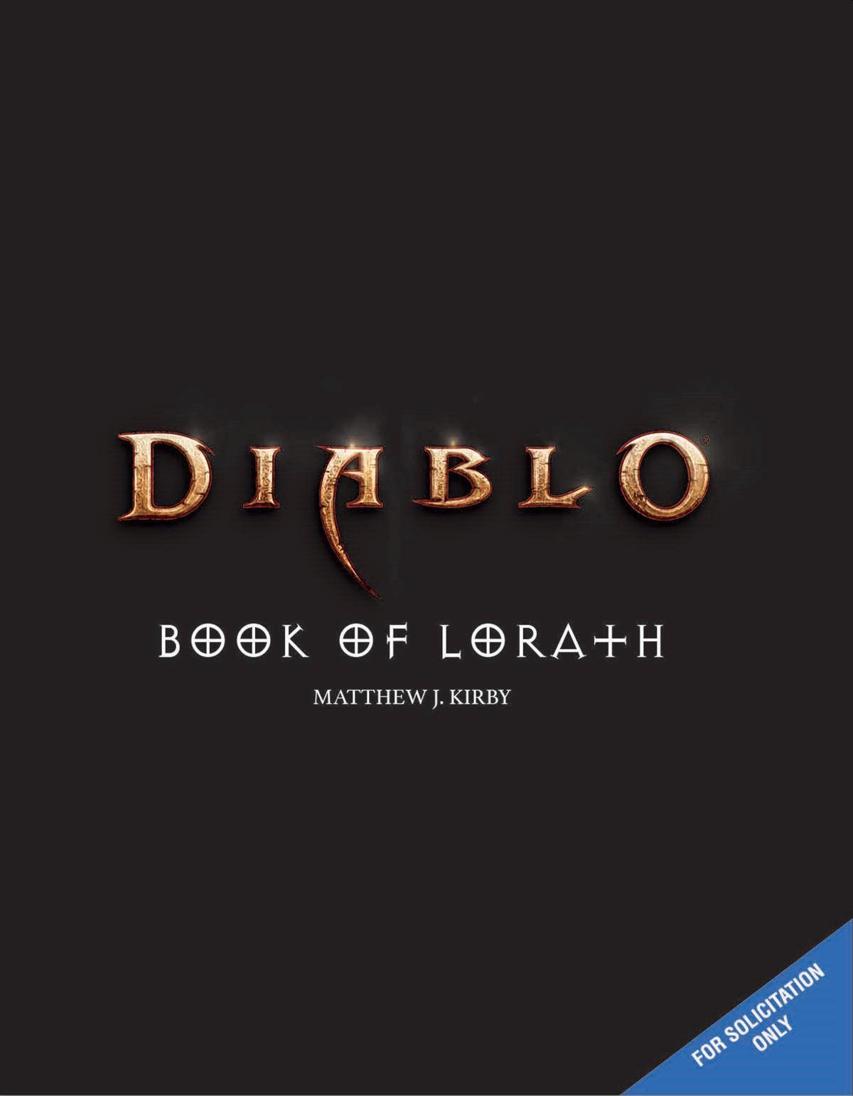 Diablo: Book of Lorath