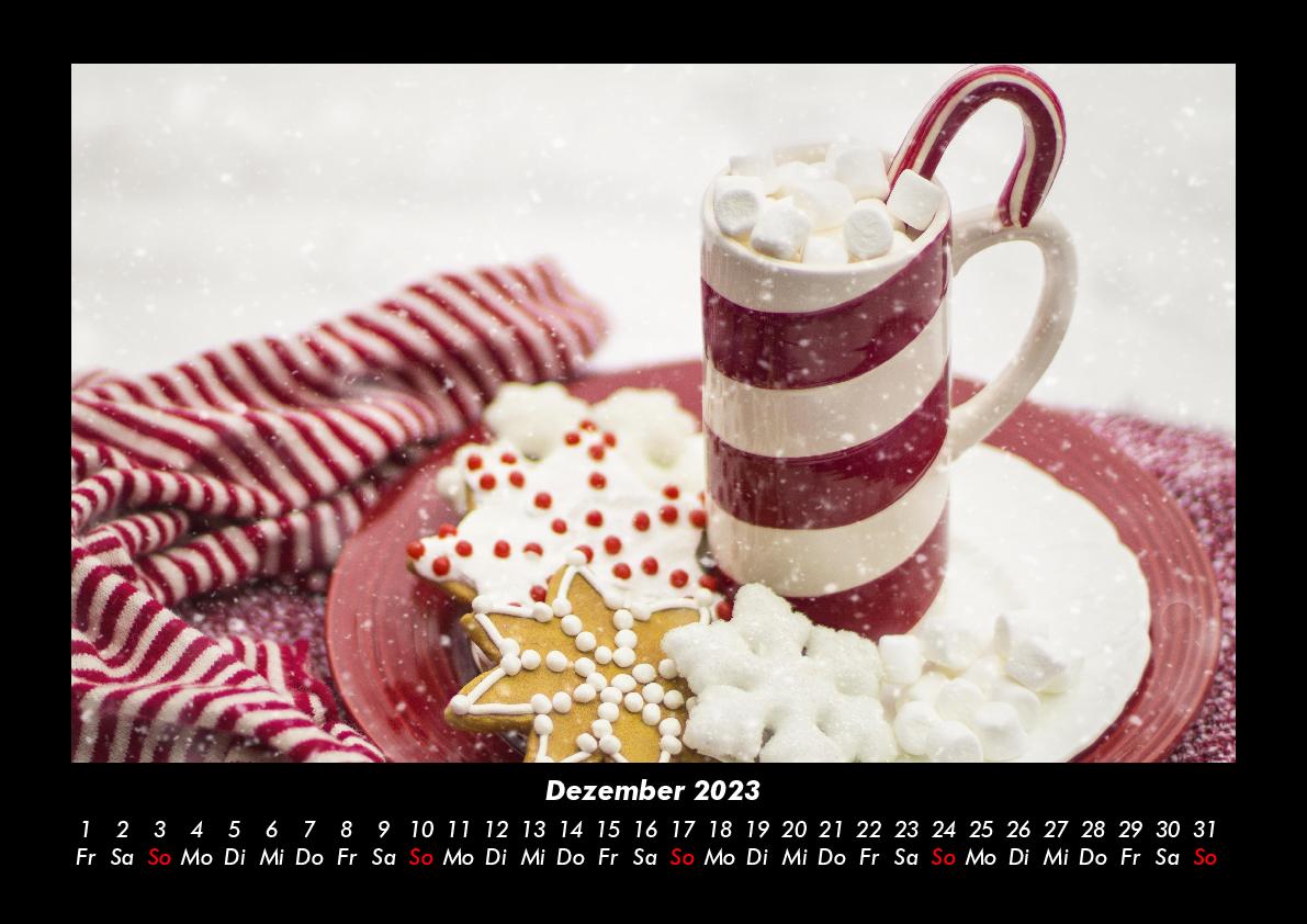 World of Sweets 2023 Fotokalender DIN A3