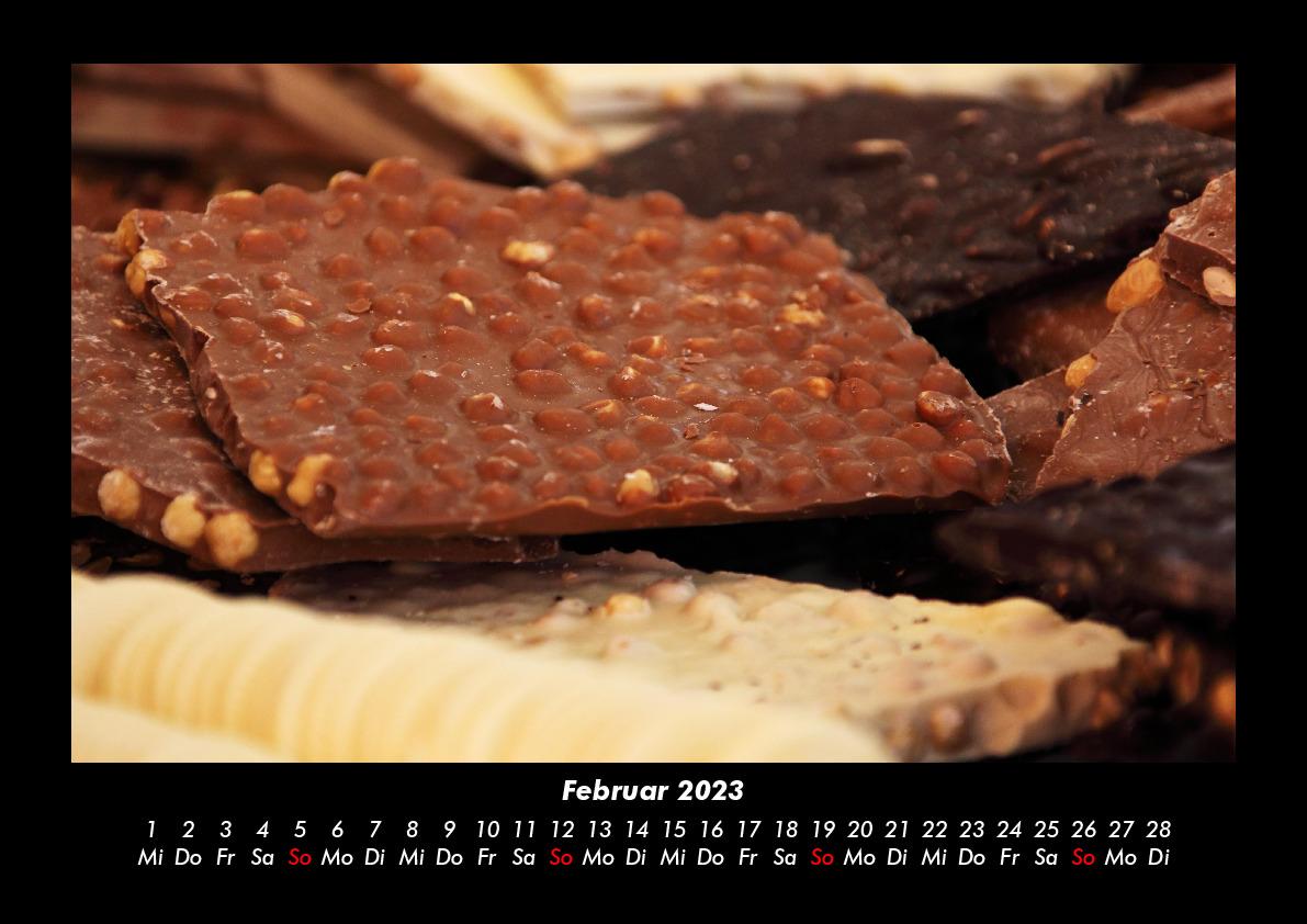 World of Sweets 2023 Fotokalender DIN A3