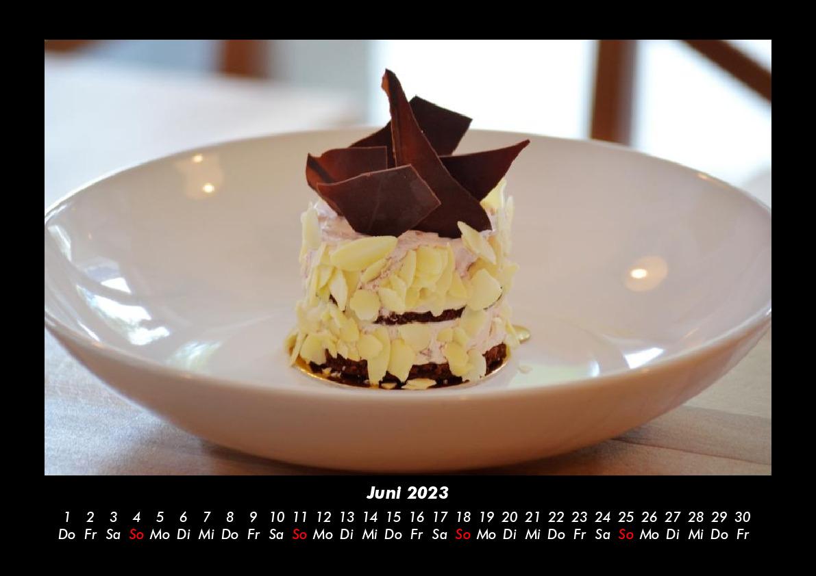 World of Sweets 2023 Fotokalender DIN A3