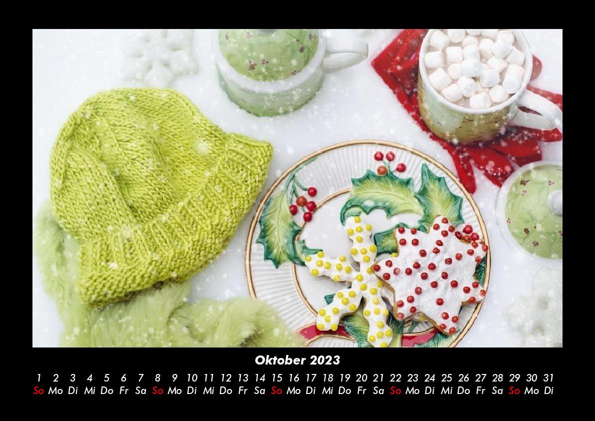 World of Sweets 2023 Fotokalender DIN A3