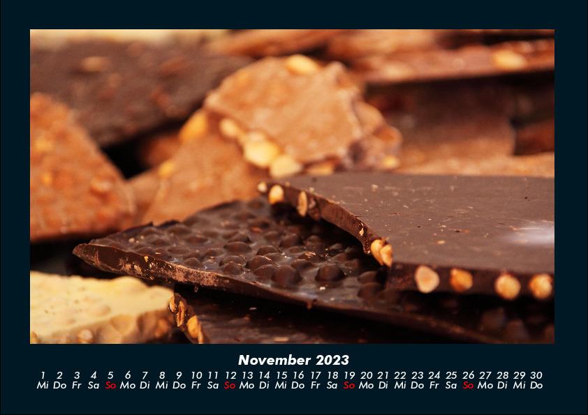 World of Sweets 2023 Fotokalender DIN A4