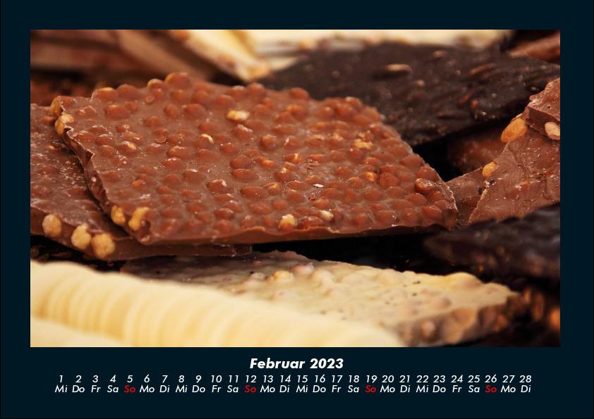 World of Sweets 2023 Fotokalender DIN A4