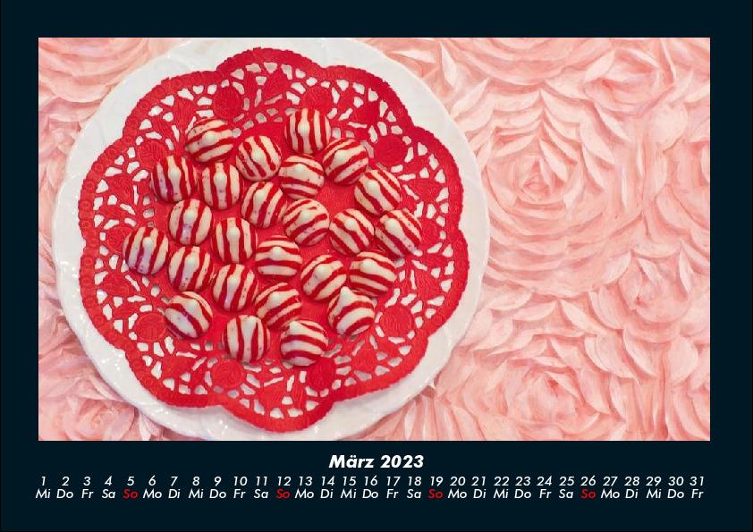 World of Sweets 2023 Fotokalender DIN A4