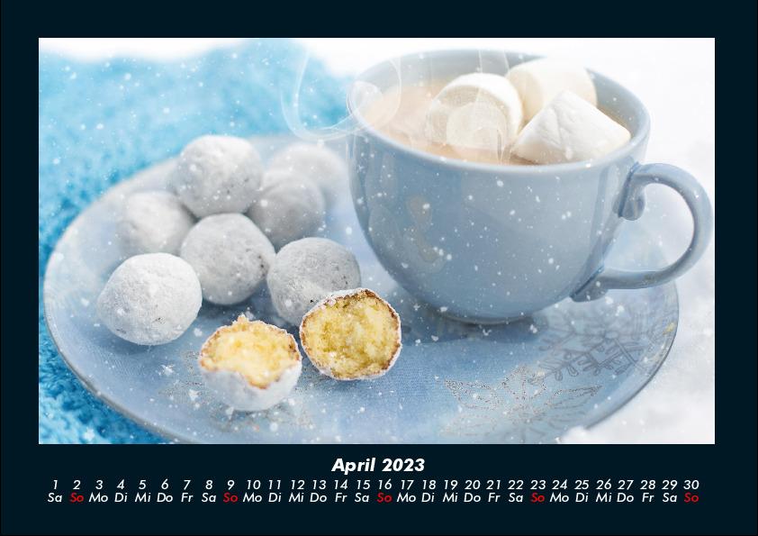 World of Sweets 2023 Fotokalender DIN A4