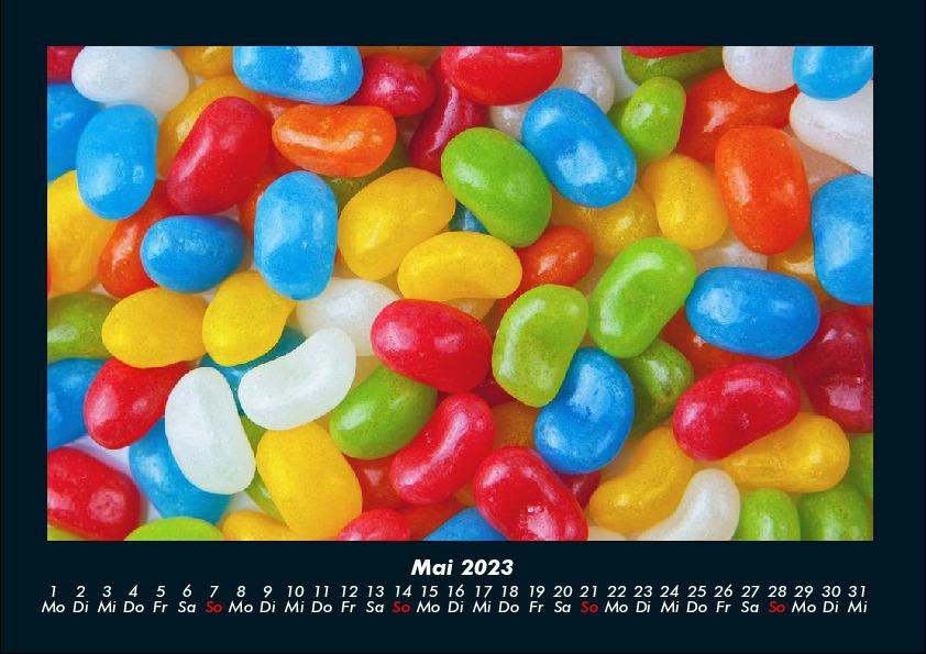 World of Sweets 2023 Fotokalender DIN A4